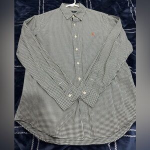 men’s Polo Ralph Lauren gingham shirt